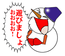 High tension snowman sticker #1404865