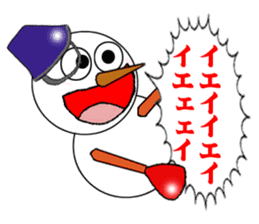 High tension snowman sticker #1404869