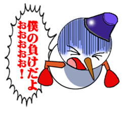 High tension snowman sticker #1404881