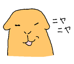 In a relaxed mood! A capybara!! sticker #1404928