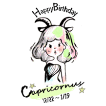 Holiday & birthday of framboise sisters sticker #1404939