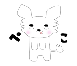 Tongue out Chihuahua sticker #1405119