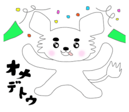 Tongue out Chihuahua sticker #1405124