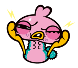 Happy butterfly & Grumpy worm  "VAP" sticker #1405297