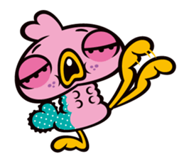 Happy butterfly & Grumpy worm  "VAP" sticker #1405305