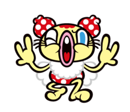 Happy butterfly & Grumpy worm  "VAP" sticker #1405323