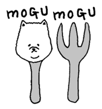 Pomeranian with Colorful Tights sticker #1405475