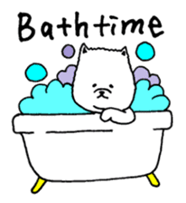 Pomeranian with Colorful Tights sticker #1405484