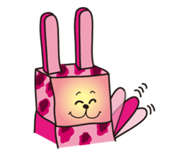 Box Cute Cat&rabbit! sticker #1405738