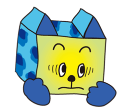 Box Cute Cat&rabbit! sticker #1405740