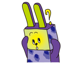 Box Cute Cat&rabbit! sticker #1405745