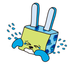 Box Cute Cat&rabbit! sticker #1405748