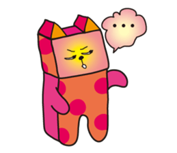 Box Cute Cat&rabbit! sticker #1405750