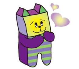 Box Cute Cat&rabbit! sticker #1405753