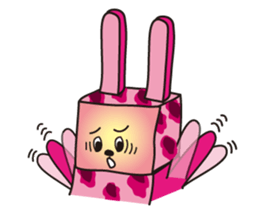 Box Cute Cat&rabbit! sticker #1405755