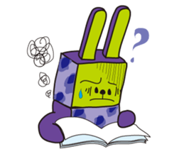 Box Cute Cat&rabbit! sticker #1405757