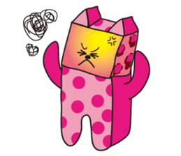 Box Cute Cat&rabbit! sticker #1405758