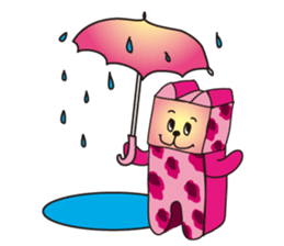 Box Cute Cat&rabbit! sticker #1405763