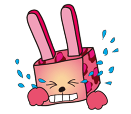 Box Cute Cat&rabbit! sticker #1405767