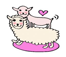 Forty sheep sticker #1405896