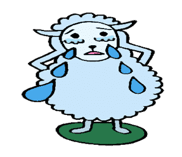 Forty sheep sticker #1405899