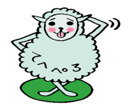 Forty sheep sticker #1405907