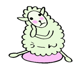 Forty sheep sticker #1405908