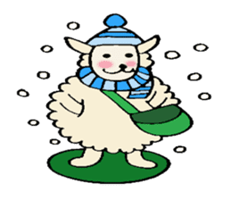 Forty sheep sticker #1405926