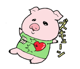 pig to work sticker #1407492