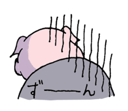 pig to work sticker #1407503