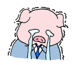 pig to work sticker #1407517