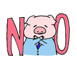 pig to work sticker #1407523