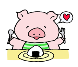 pig to work sticker #1407525