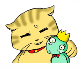 "KARIN",King of the cat. sticker #1407650