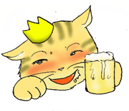 "KARIN",King of the cat. sticker #1407651