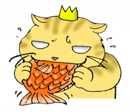 "KARIN",King of the cat. sticker #1407653