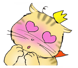 "KARIN",King of the cat. sticker #1407656