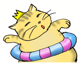 "KARIN",King of the cat. sticker #1407660