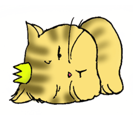 "KARIN",King of the cat. sticker #1407665