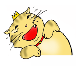 "KARIN",King of the cat. sticker #1407674