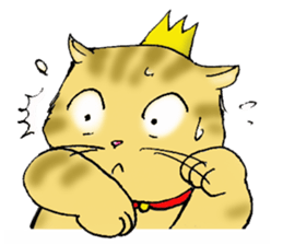 "KARIN",King of the cat. sticker #1407675