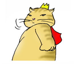 "KARIN",King of the cat. sticker #1407679