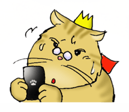 "KARIN",King of the cat. sticker #1407687