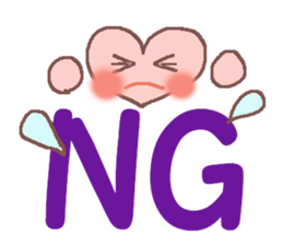 Message from Heart Miichan sticker #1407827