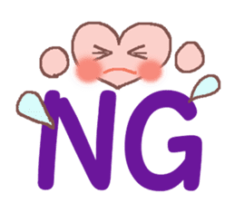 Message from Heart Miichan sticker #1407827