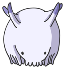 The cute and wonder!Sea cucumber sticker #1408290