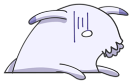 The cute and wonder!Sea cucumber sticker #1408307