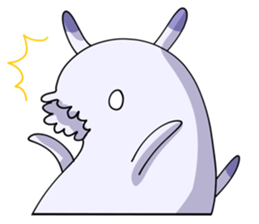 The cute and wonder!Sea cucumber sticker #1408321