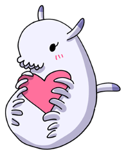 The cute and wonder!Sea cucumber sticker #1408327