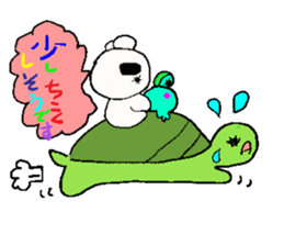 The balloon  Sticker of Kuma sticker #1408714